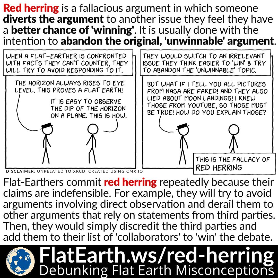foredrag Jeg bærer tøj Ved daggry Red Herring – FlatEarth.ws
